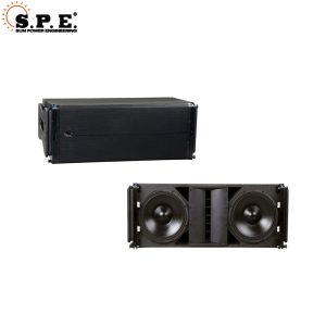 LA-6 Dual 12 inch powered line array speaker sound